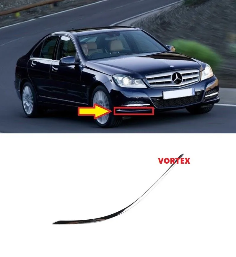 MERCEDES – ÖN TAMPON NİKELAJI SAĞ W204 2011-