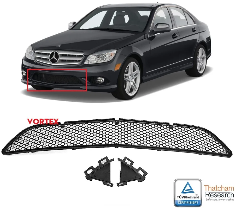 MERCEDES – ÖN TAMPON ORTA IZGARA ( AMG ) W204 2007-