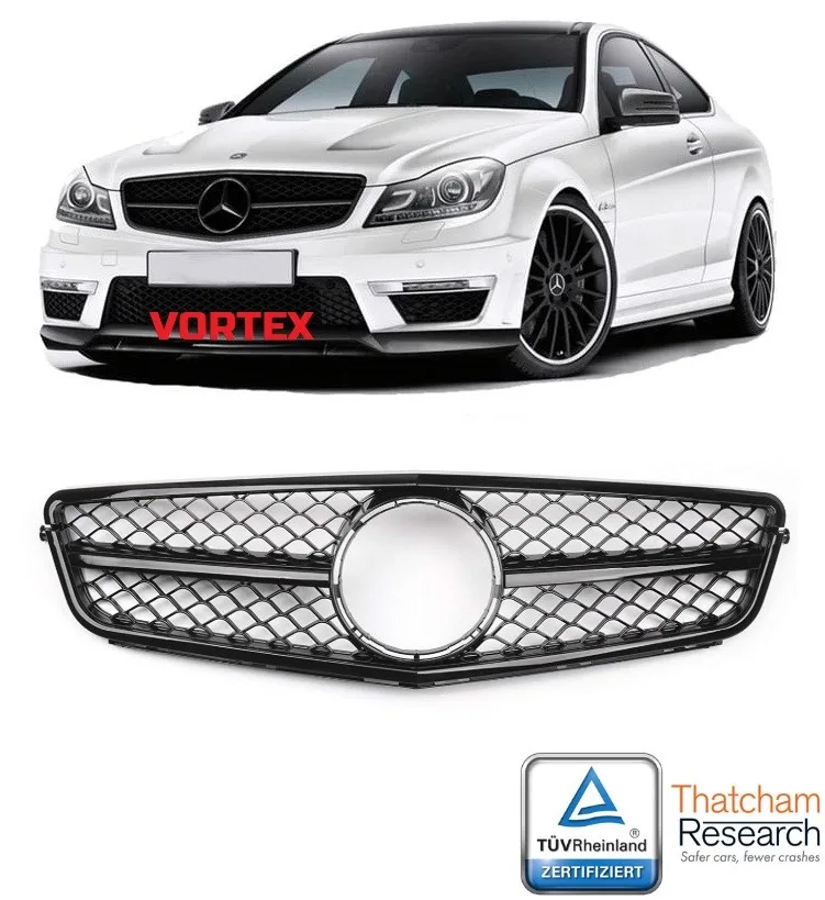 MERCEDES - ÖN PANJUR C63 AMG PARLAK SİYAH W204 2007-
