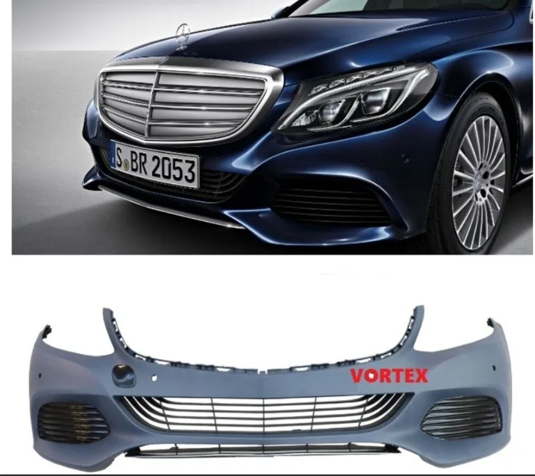 MERCEDES – ÖN TAMPON SET ( PANJURSUZ ) EXCLUSIVE W205 2014-