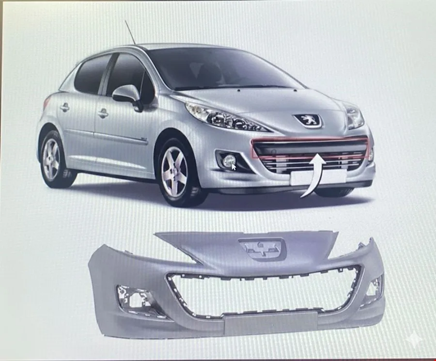 PEUGEOT – ÖN TAMPON (DESTEKLİ ) PG 207 2009-