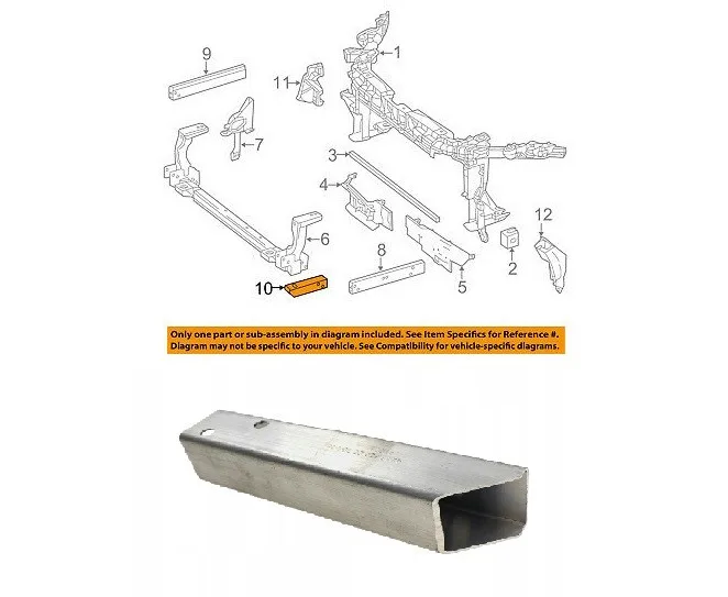MERCEDES – ÖN PANEL BRAKETİ ( ALÜMİNYUM ) L=R W176/W117 2013-