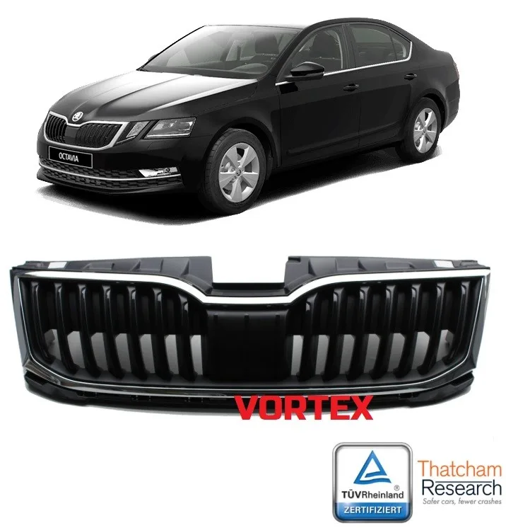 SKODA – ÖN PANJUR ( KROMLU- PİANO BLACK ) OCTAVİA 2017-