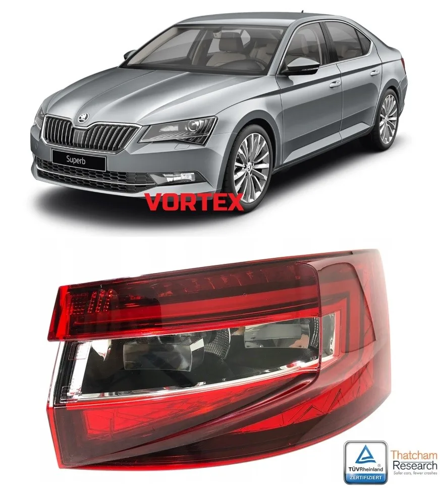 SKODA – ARKA STOP LAMBASI SAĞ (LEDLİ) SUPERB 2015-
