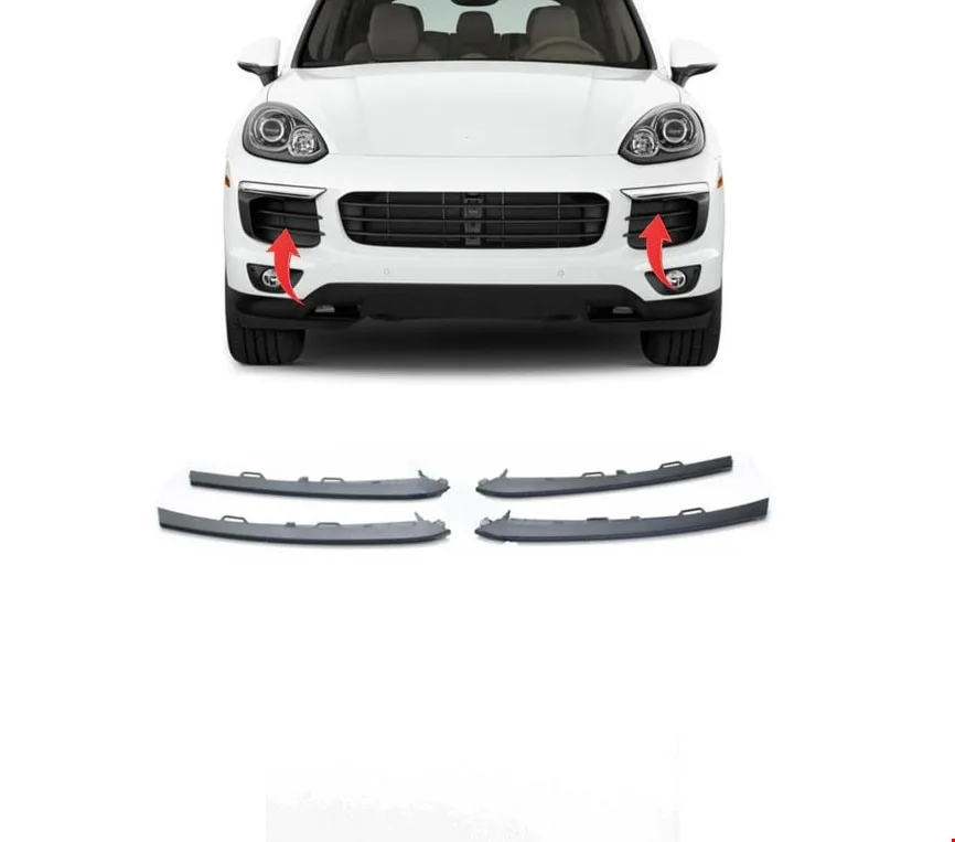 PORSCHE – ÖN TAMPON IZGARASI GRİ ÇITA 4 PARÇA PANAMERA 2015-