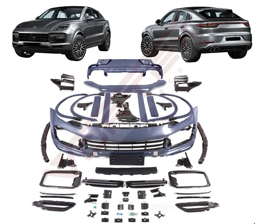 PORSCHE – CAYENNE COUPE 2018-2022 İÇİN TURBO BODY KIT