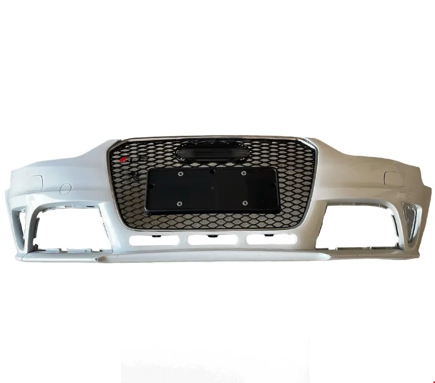 AUDİ – ÖN TAMPON (BEYAZ BOYALI-PANJUR DAHİL) RS4 A4 2013-