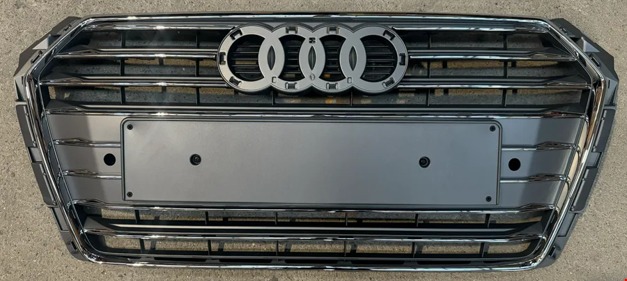 AUDİ – ÖN PANJUR KROMLU (MAT GRİ-BÜYÜK PLAKA) A4 2017-