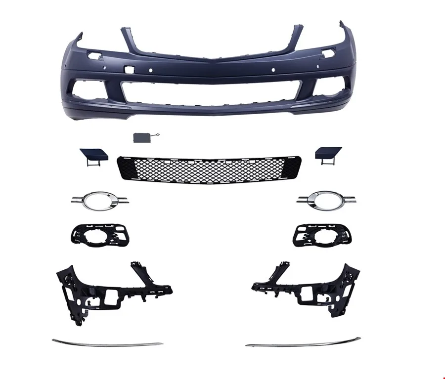 MERCEDES – ÖN TAMPON SET ( YIK.+SENSÖRLÜ ) W204 2007-