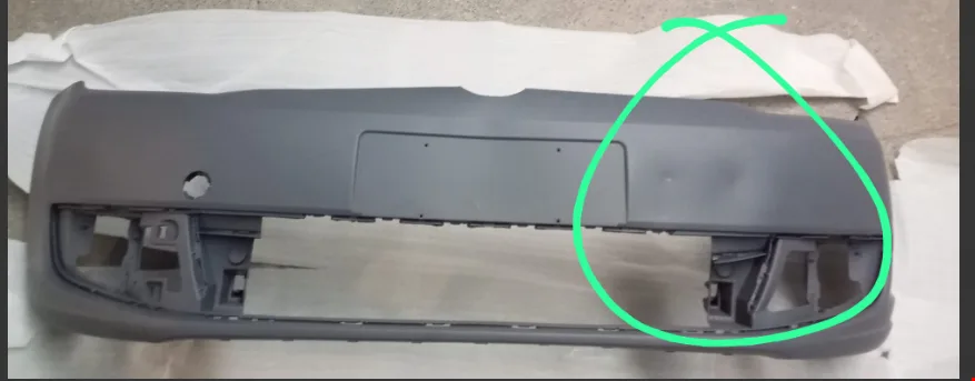 VOLKSWAGEN – ÖN TAMPON (PANJURSUZ TİP) CADDY 2011- (HASARLI)