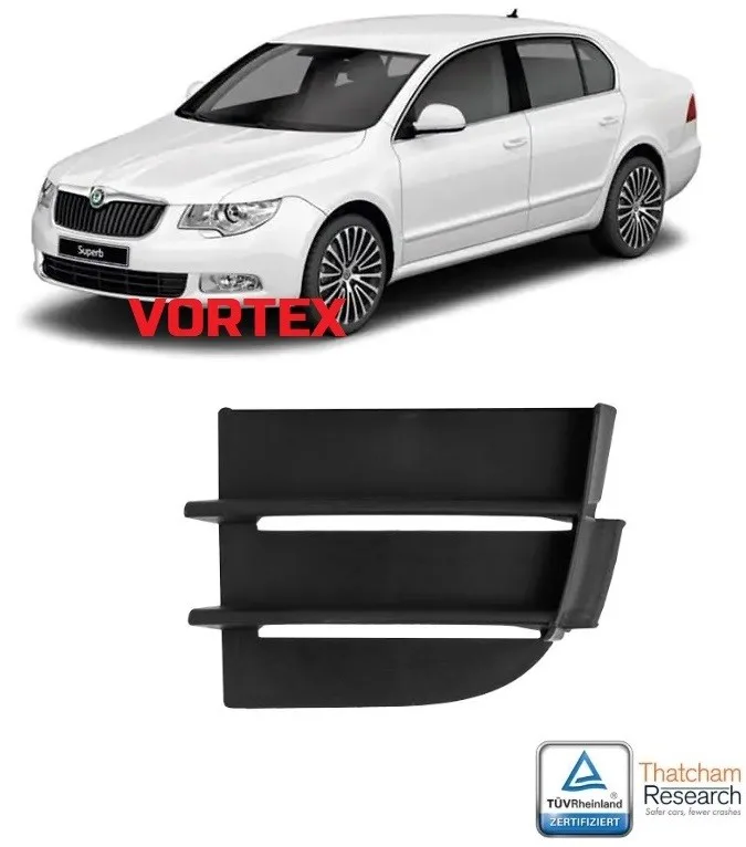 SKODA – ÖN TAMPON IZGARA SOL SUPERB 2008-
