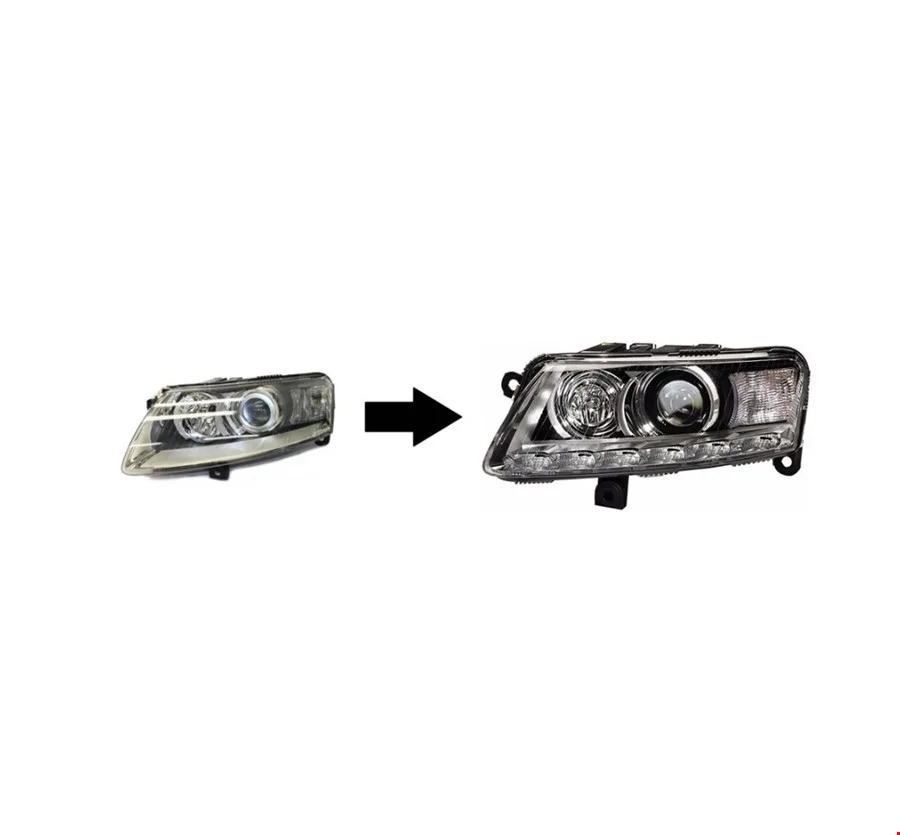 AUDİ - A6 2005- İÇİN 2008-LED FAR DÖNÜŞÜM SETİ