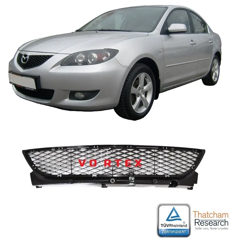 MAZDA – ÖN TAMPON IZGARASI (BRAKETLİ) SEDAN 3 2003-