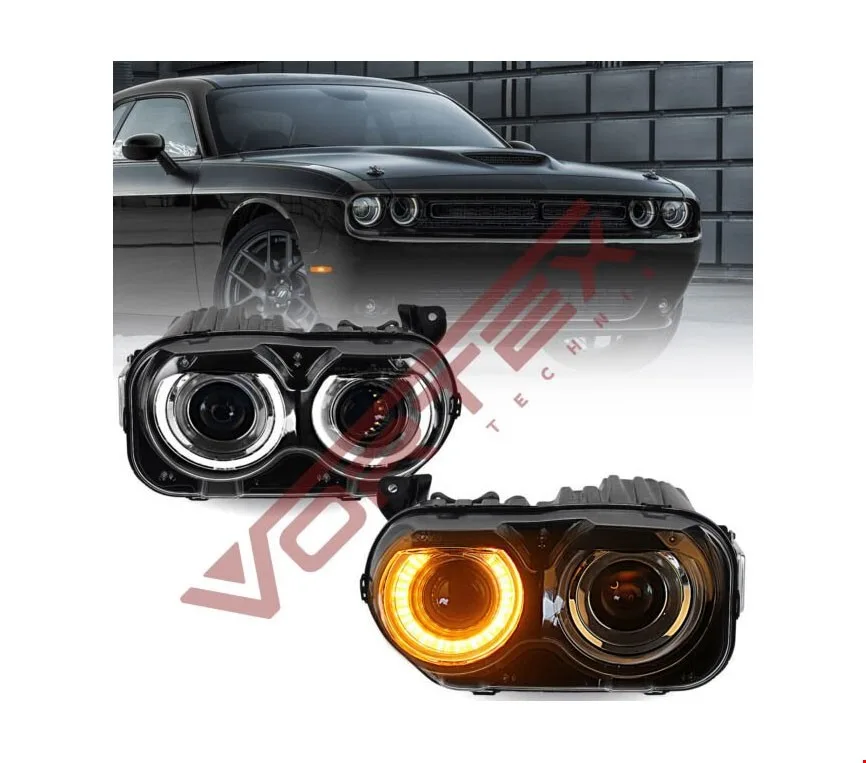 DODGE – CHALLENGER 2008-2014 İÇİN 2015-2022 LED FAR TAKIMI