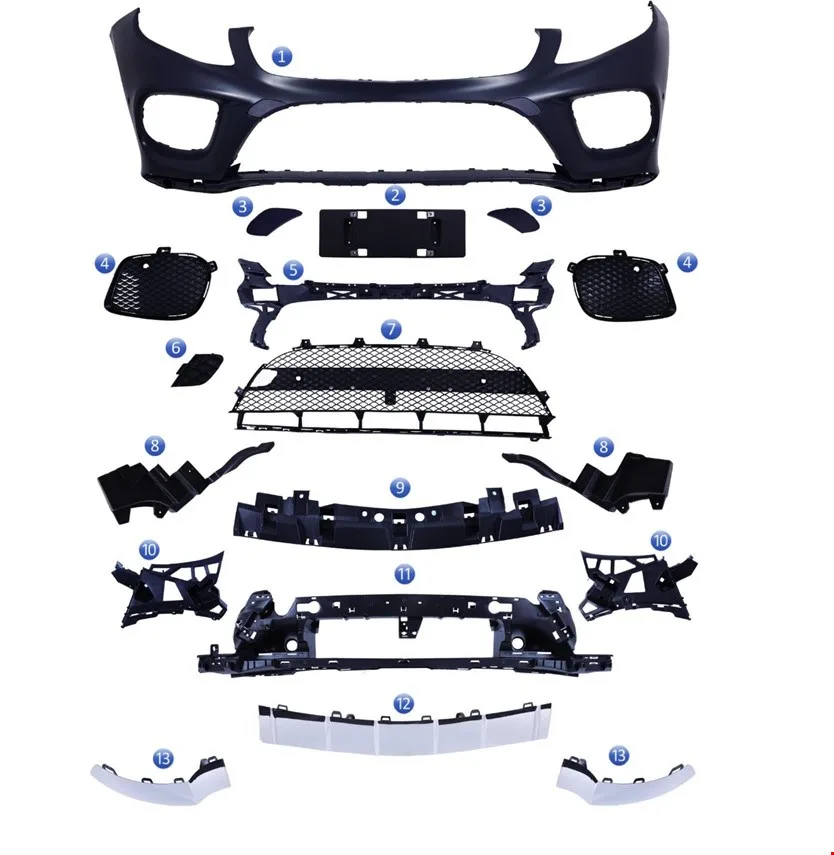 MERCEDES – ÖN TAMPON SET ( AMG ) W166 2015-