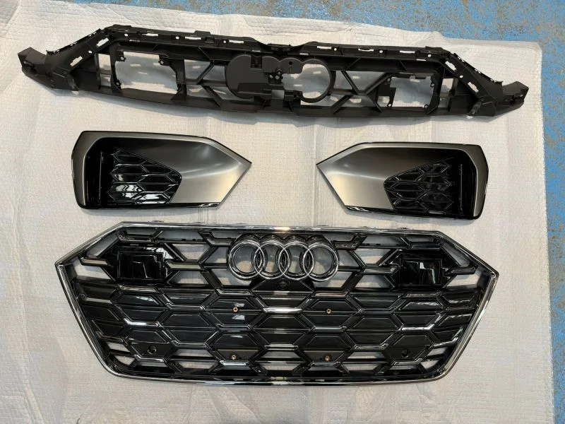 AUDİ – ÖN PANJUR+TAMPON IZGARA SET (KROM) A7 2023-