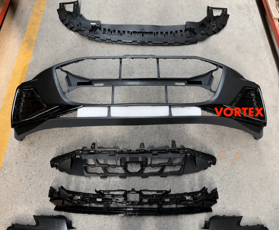 AUDİ – ÖN TAMPON S-LİNE SET PANJRSUZ SİYAH DETAY A3 2024-