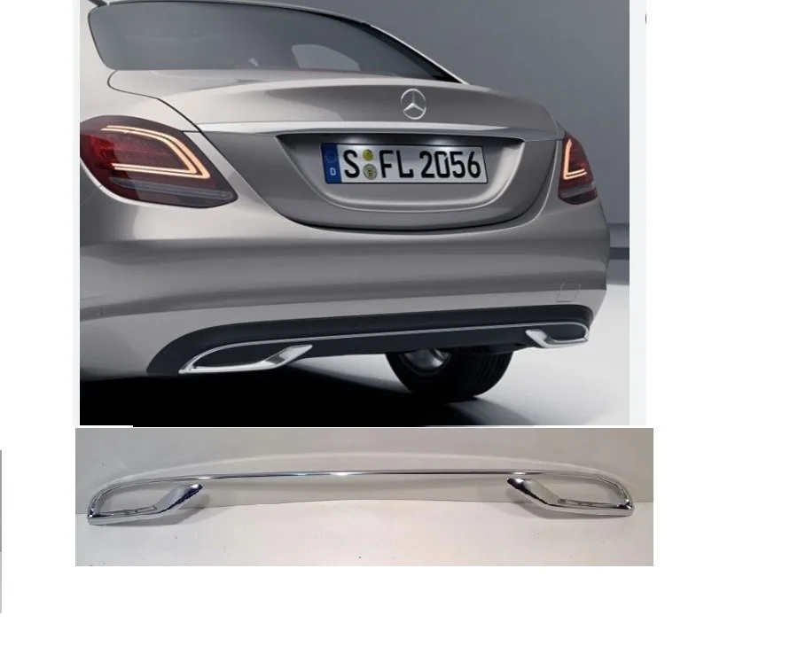 MERCEDES – ARKA TAMPON SPOİLER ÇITASI KROM W205 2019-