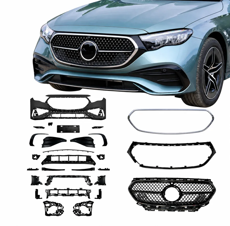 MERCEDES – ÖN TAMPON SET AMG W214 2024-