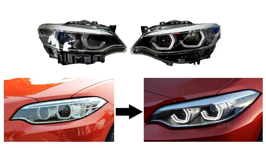 BMW – F22 2013- XENON İÇİN 2016- FULL LED FAR SETİ (ORJ)
