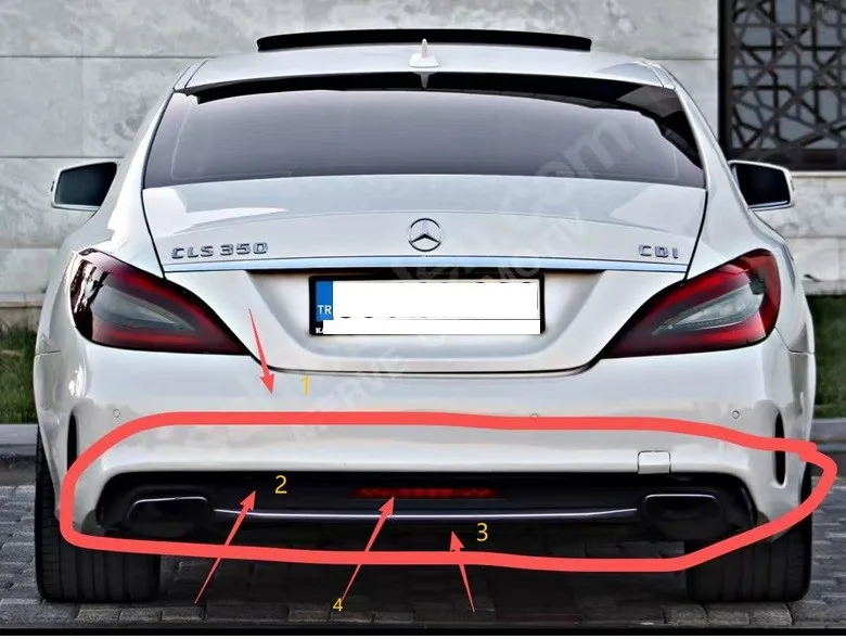 MERCEDES – ARKA TAMPON AMG SET W218 2015-