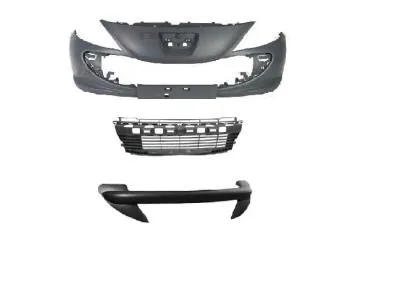 PEUGEOT – ÖN TAMPON SİSSİZ (IZGARA+BANT SET) 206 PLUS 2009-