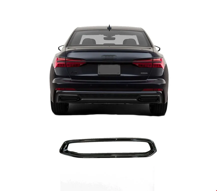 AUDİ – ARKA EGZOZ KAPAĞI SOL S-LİNE SİYAH A6 2020-