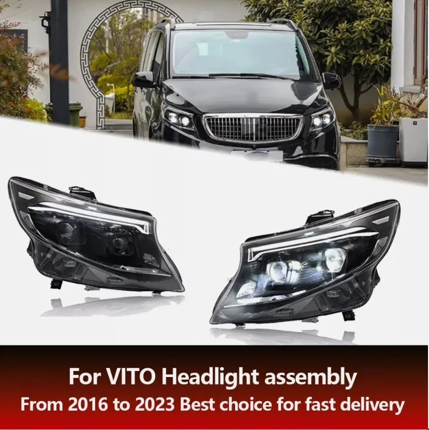 MERCEDES – ÖN FAR SETİ LED W447  VİTO FACELIFT 2024-