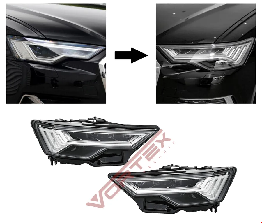 AUDİ – LED FARLAR İÇİN FULL HD MATRIX FAR SETİ A6 2020-