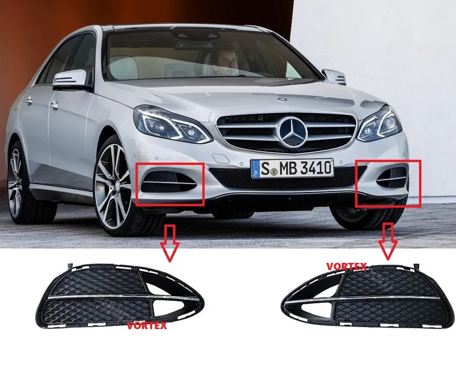 MERCEDES – ÖN TAMPON IZGARASI SOL KROMLU W212 2013-