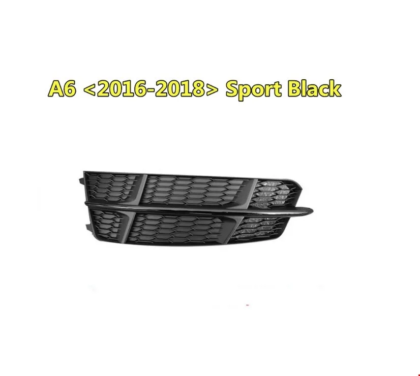 AUDİ – ÖN TAMPON IZGARA SAĞ ( SİYAH – S-LİNE ) A6 2015-